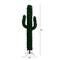 7ft. Pre-Lit Green Cactus Artificial Christmas Tree, Clear Micro LED Lights